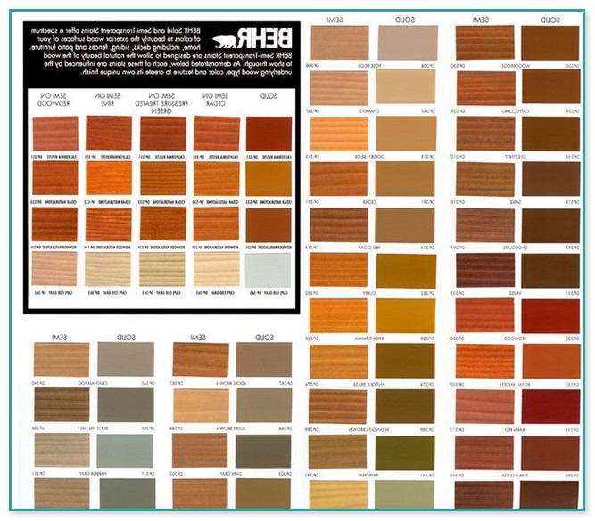 Home Depot Deck Stain Color Chart Designinte Com