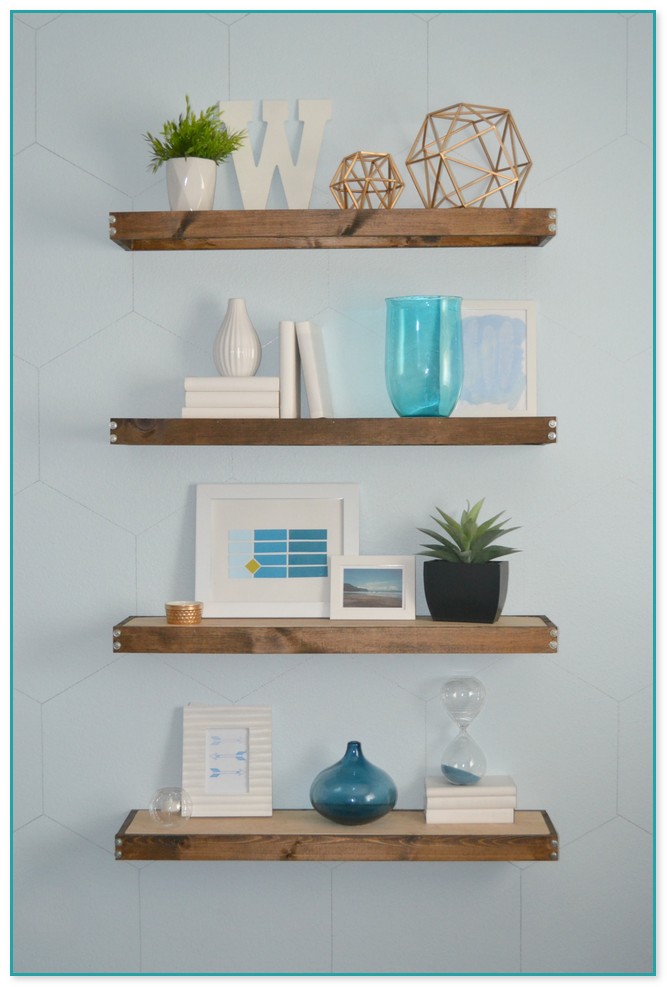 floating shelves by ikea