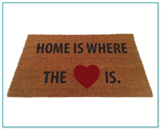 Home Is Where The Heart Is Doormat 2