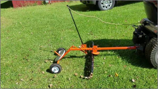 Tow Behind Lawn Tractor Landscape Rake | Home Improvement