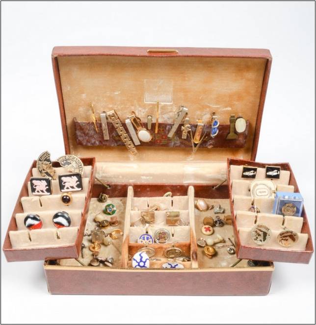 Vintage Mens Jewelry Box | Home Improvement